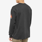 Nike Men's ACG Long Sleeve Lungs Logo T-Shirt in Black