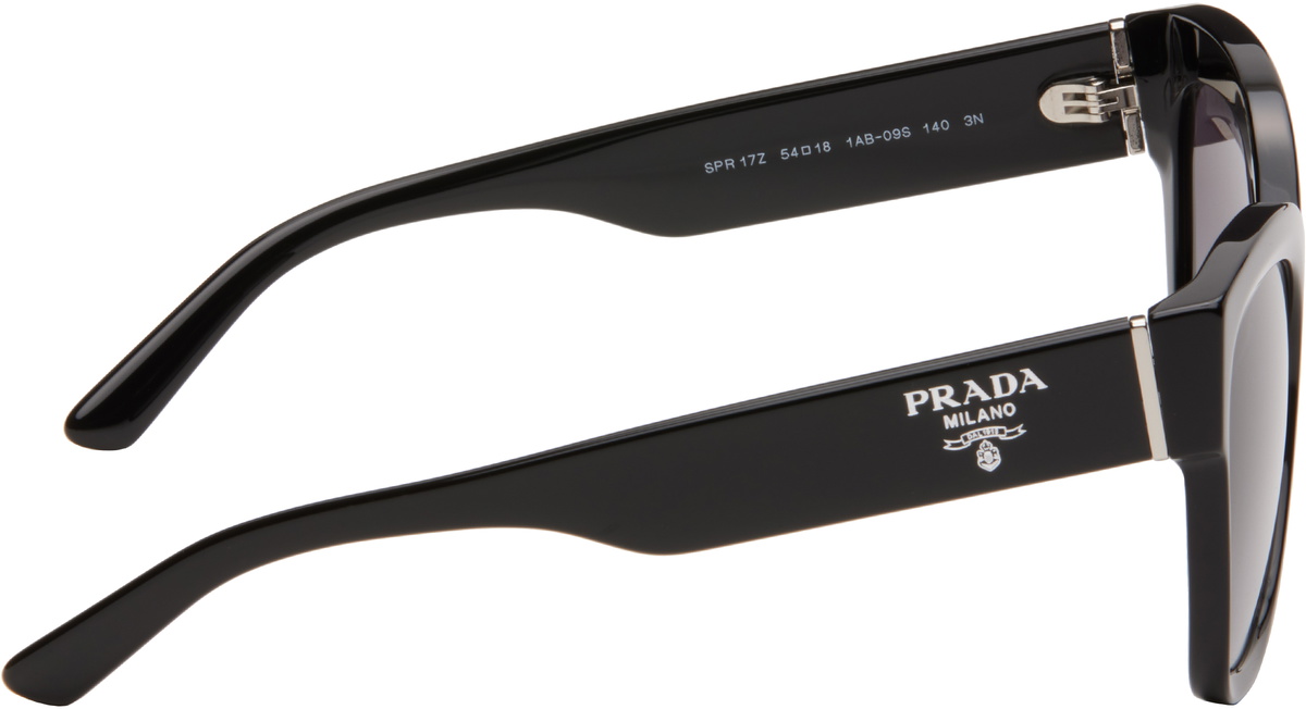 PRADA プラダ　サングラス キャットアイ ブラック SPR16P-A Prada Eyewear キャットアイ サングラス | ブラック | FARFETCH JP