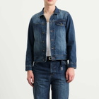 Carter Young Men's Arch Denim Jacket in Sawyer Wash