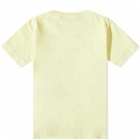Stone Island Junior Patch Logo T-Shirt in Lemon