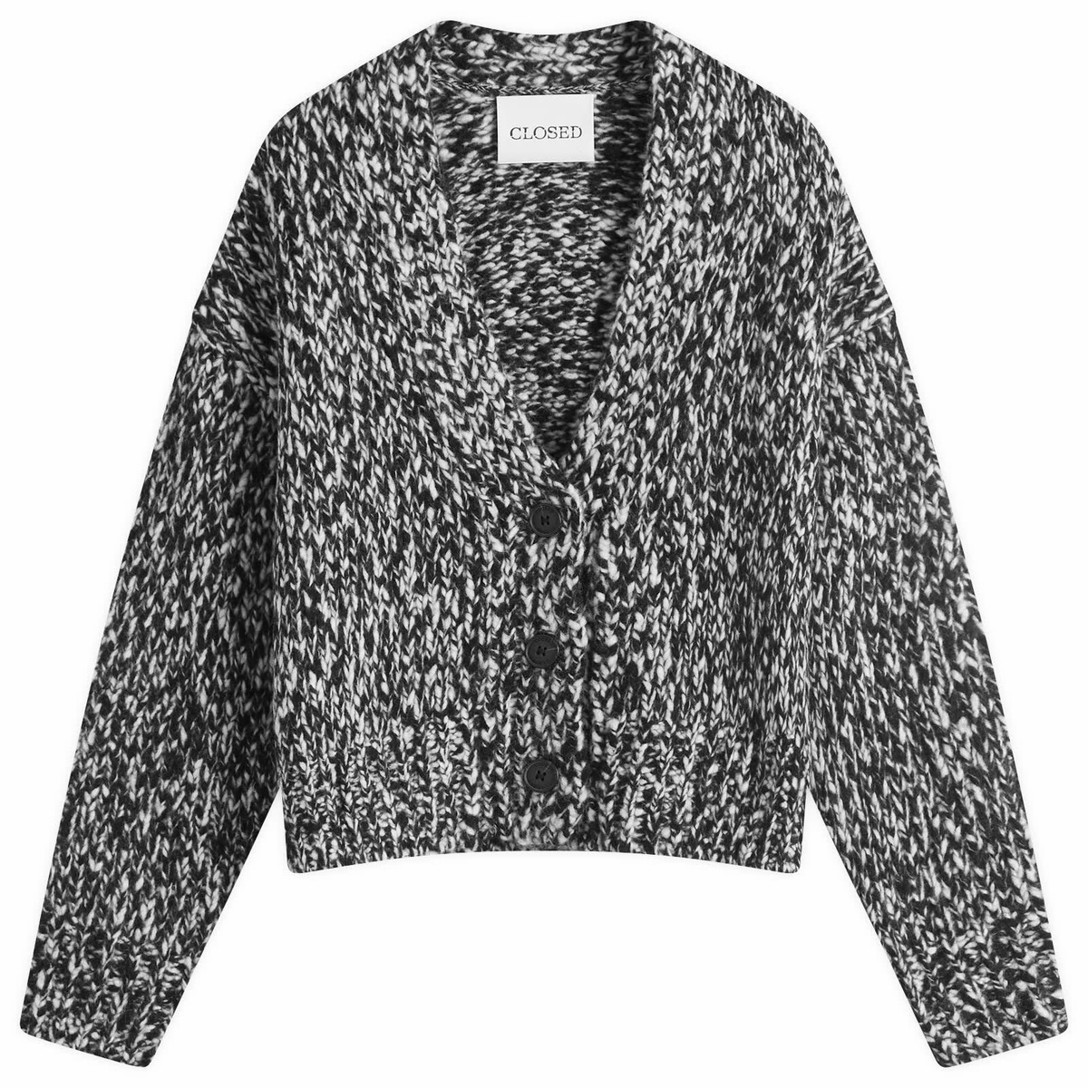 Closed Women's Boxy Cardigan in Black