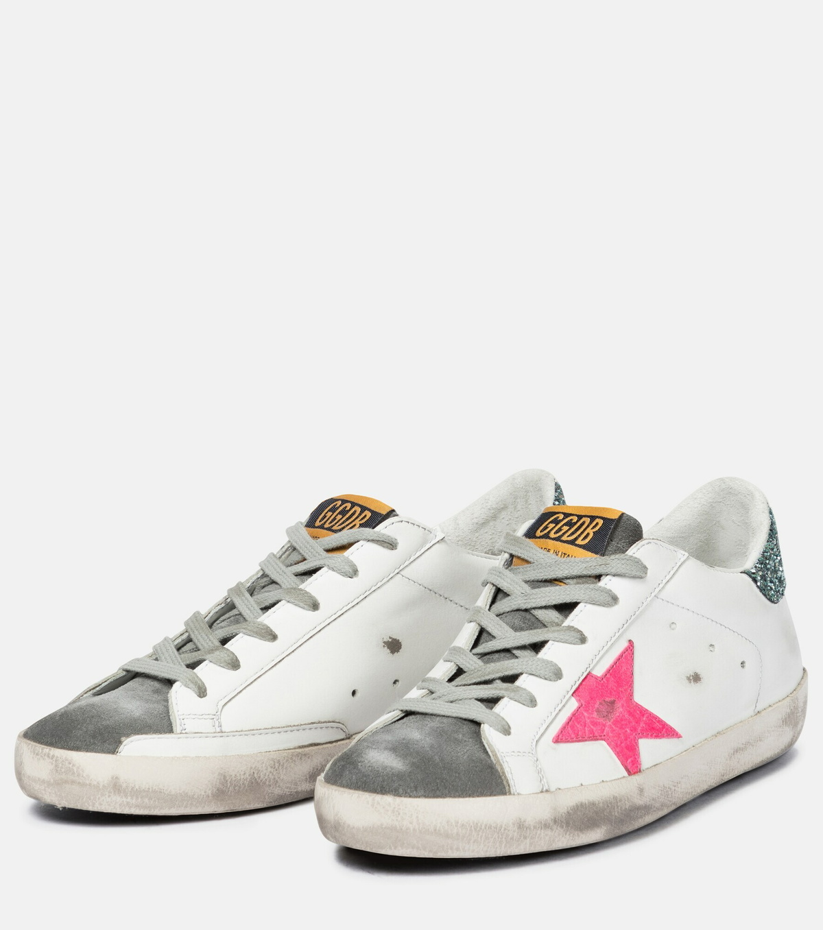 Golden Goose - Super-Star Leather Sneakers Golden Goose Deluxe Brand