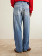 Visvim - Social Sculpture 01 Wide-Leg Distressed Selvedge Jeans - Blue