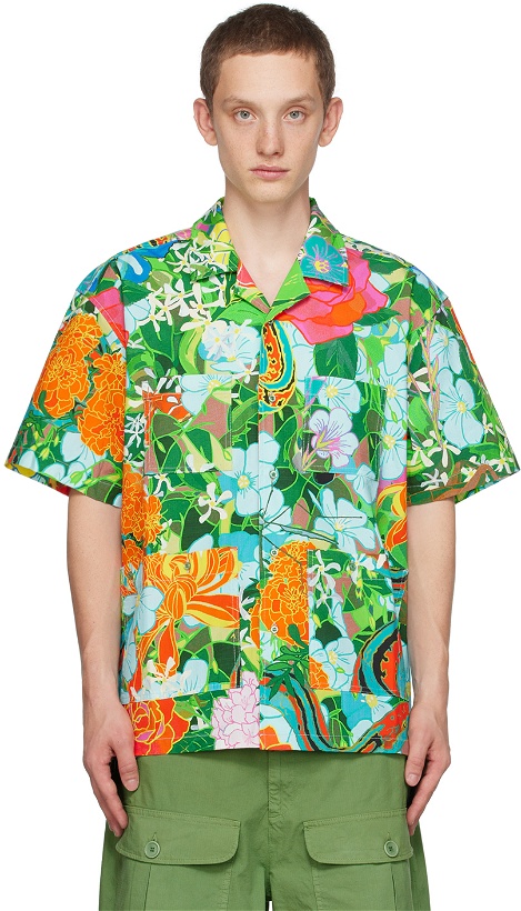 Photo: Sky High Farm Workwear Multicolor Floral Shirt