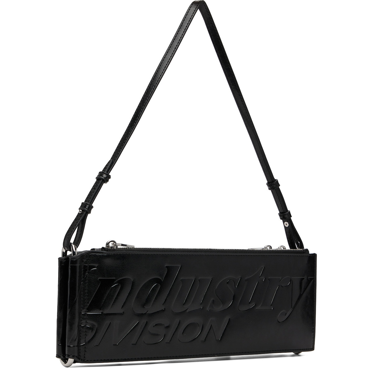 Diesel Black Flag-D-Modular Logo-Embossed Shoulder Bag
