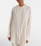 Asceno Ferrara striped shirt
