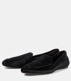 Khaite Monroe calf hair loafers