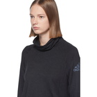 adidas Originals Black Cover Up Base Layer Turtleneck