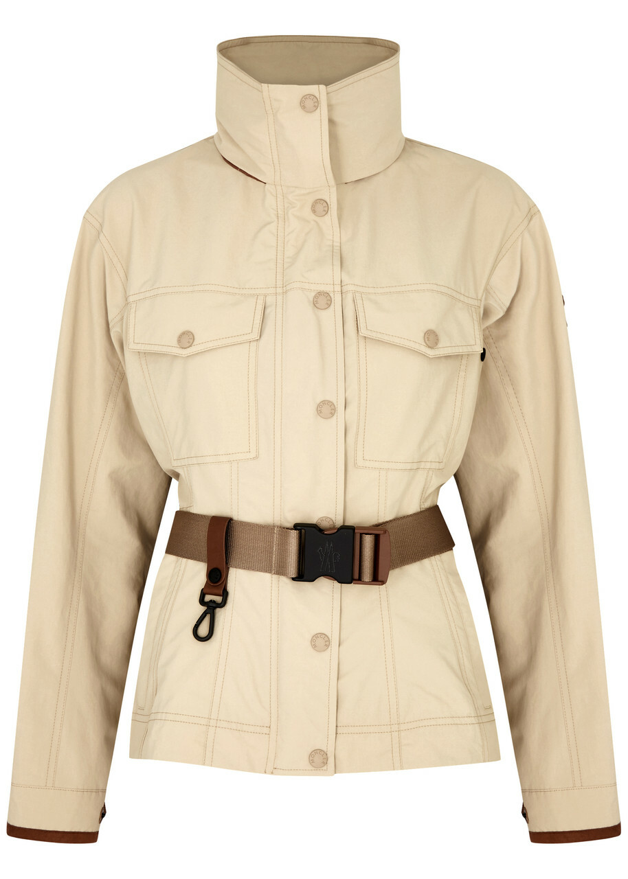 【MONCLER】24SS MEYEN ベルト付ジャケット Moncler Meyen Belted Shell Jacket Beige Moncler
