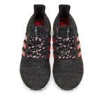 adidas Originals Black and Red Ren Zhe Edition UltraBoost Sneakers