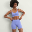 TALA Women's Sculpt Seamless Ruched Bra - Presented by END. in Aster Blue