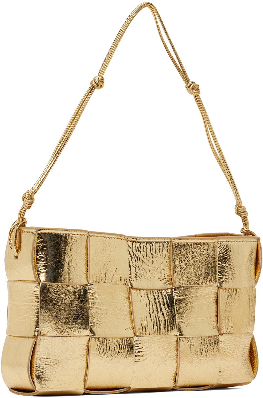 Bottega Veneta Gold Cassette Bag Bottega Veneta