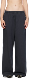 Acne Studios Black Printed Lounge Pants