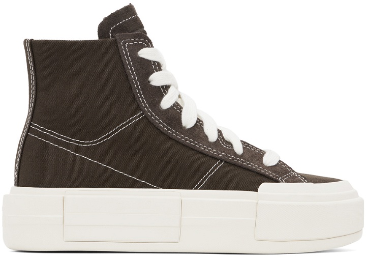 Photo: Converse Brown Chuck Taylor All Star Cruise High Top Sneakers