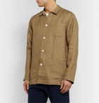 Favourbrook - Linen Overshirt - Green