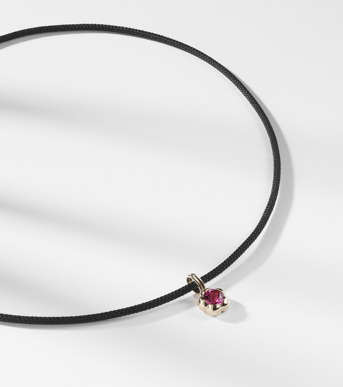 Stone and Strand Festival Vibes 14kt gold choker with tourmaline