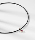 Stone and Strand Festival Vibes 14kt gold choker with tourmaline