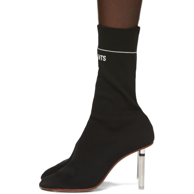 Vetements Black Lighter Sock Boots Vetements