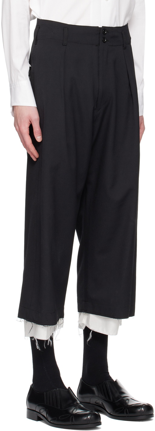 Sulvam Black Classic Trousers