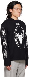 VTMNTS Black Spider Long-Sleeve T-Shirt