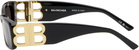 Balenciaga Black Dynasty Rectangle Sunglasses
