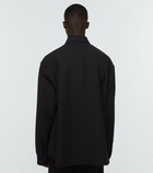 Balenciaga - Wool-blend gabardine shirt jacket