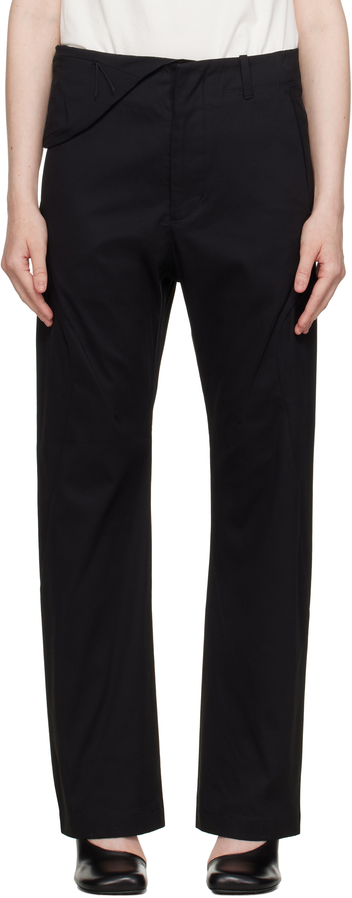 POST ARCHIVE FACTION (PAF) Black 8.0 Right Technical Trousers