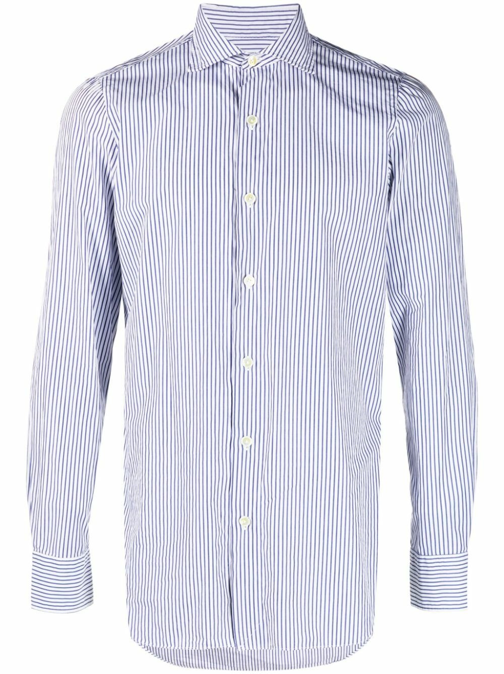FINAMORE 1925 - Striped Cotton Shirt