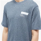 AFFIX Men's Standardised T-Shirt in Blue Melange