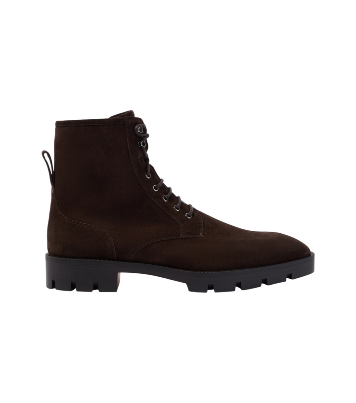 Photo: Christian Louboutin Caracolo Lion leather lace-up boots