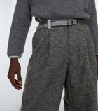 And Wander - PE OX cotton and wool track pants