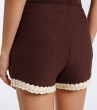 Posse Hattie crochet-trimmed shorts
