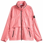 Stone Island Men's Light Nylon 3L-TC Hooded Jacket in Geranium