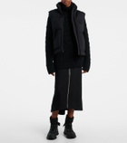 Moncler Genius x EE72 by Edward Enninful cotton midi skirt