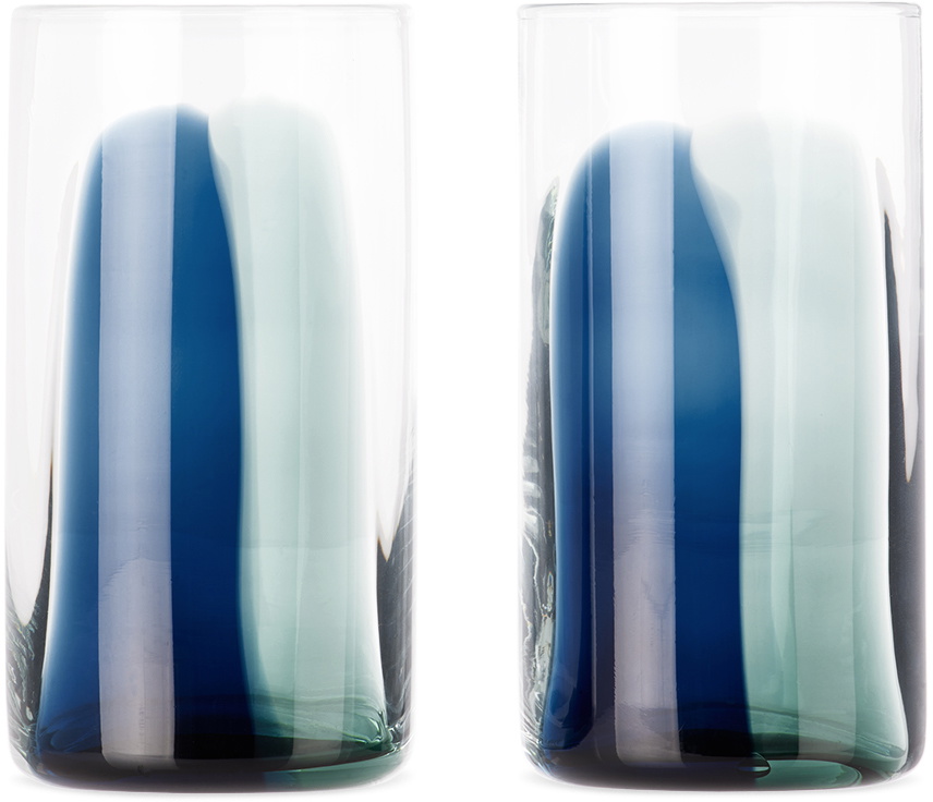 The Conran Shop Blue & Green High Ball Set