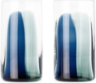 The Conran Shop Blue & Green High Ball Set