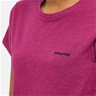 Patagonia Women's P-6 Responsibili T-Shirt in Star Pink