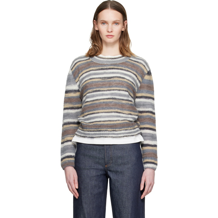 Photo: A.P.C. Multicolor Gabby Sweater