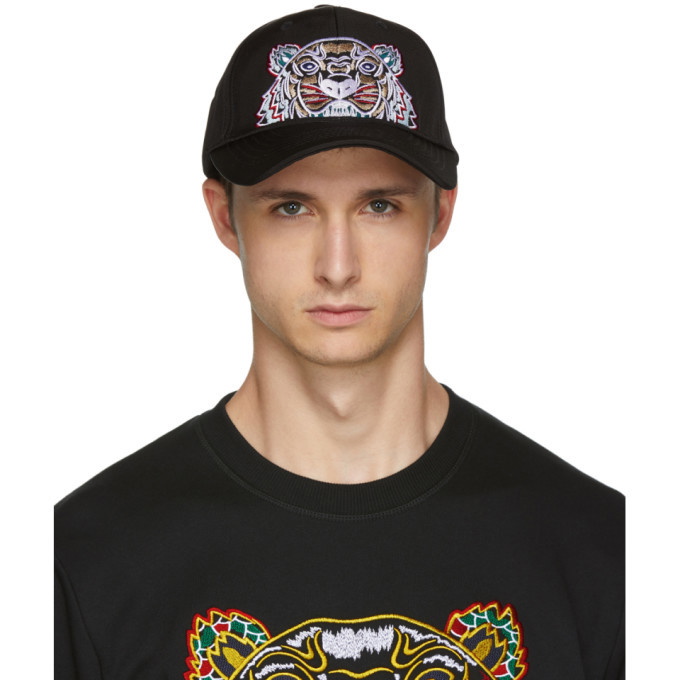 Photo: Kenzo Black Canvas Tiger Cap