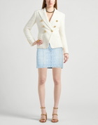 Versace Womens Denim skirt in Blue