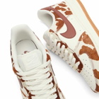 Nike Women's Air Force 1 '07 Se Prm Sneaker in Brown/Sail