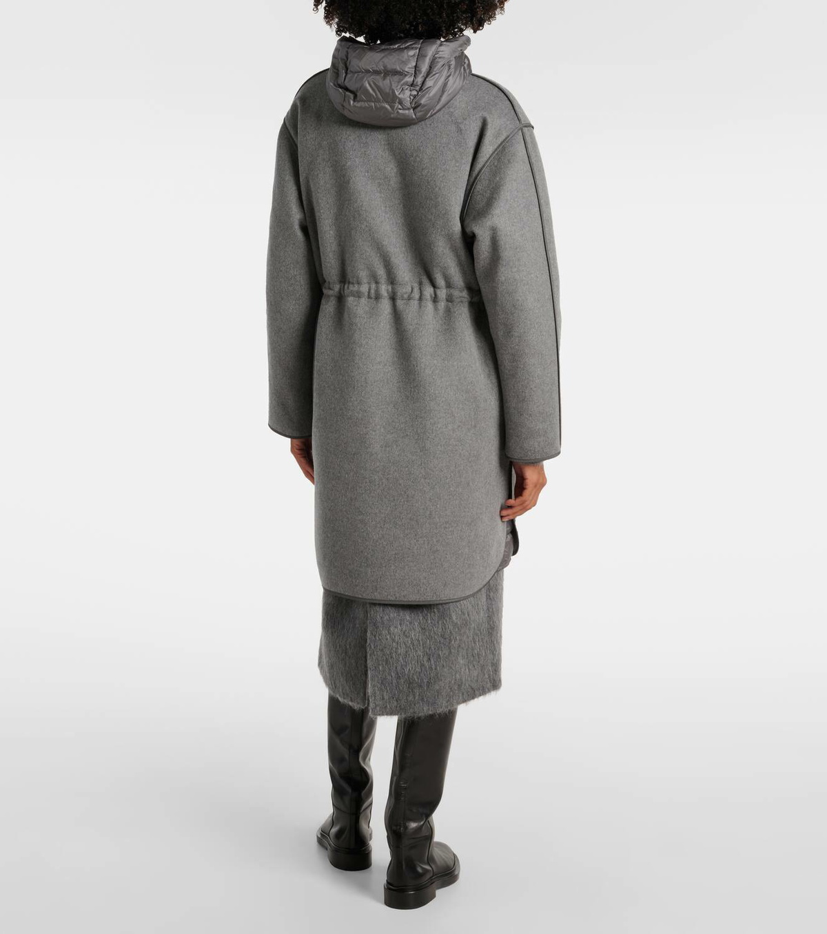 Moncler wool coat on sale