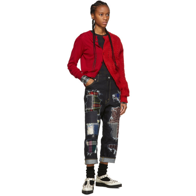 Junya Patchwork Junya Watanabe Indigo Patchwork Jeans Junya Watanabe