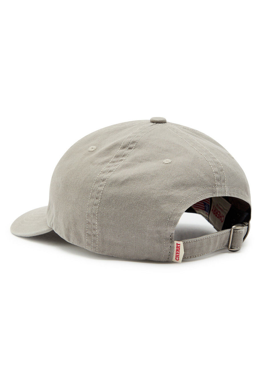 Cherry Los Angeles Logo-embroidered Cotton cap - Grey - One Size