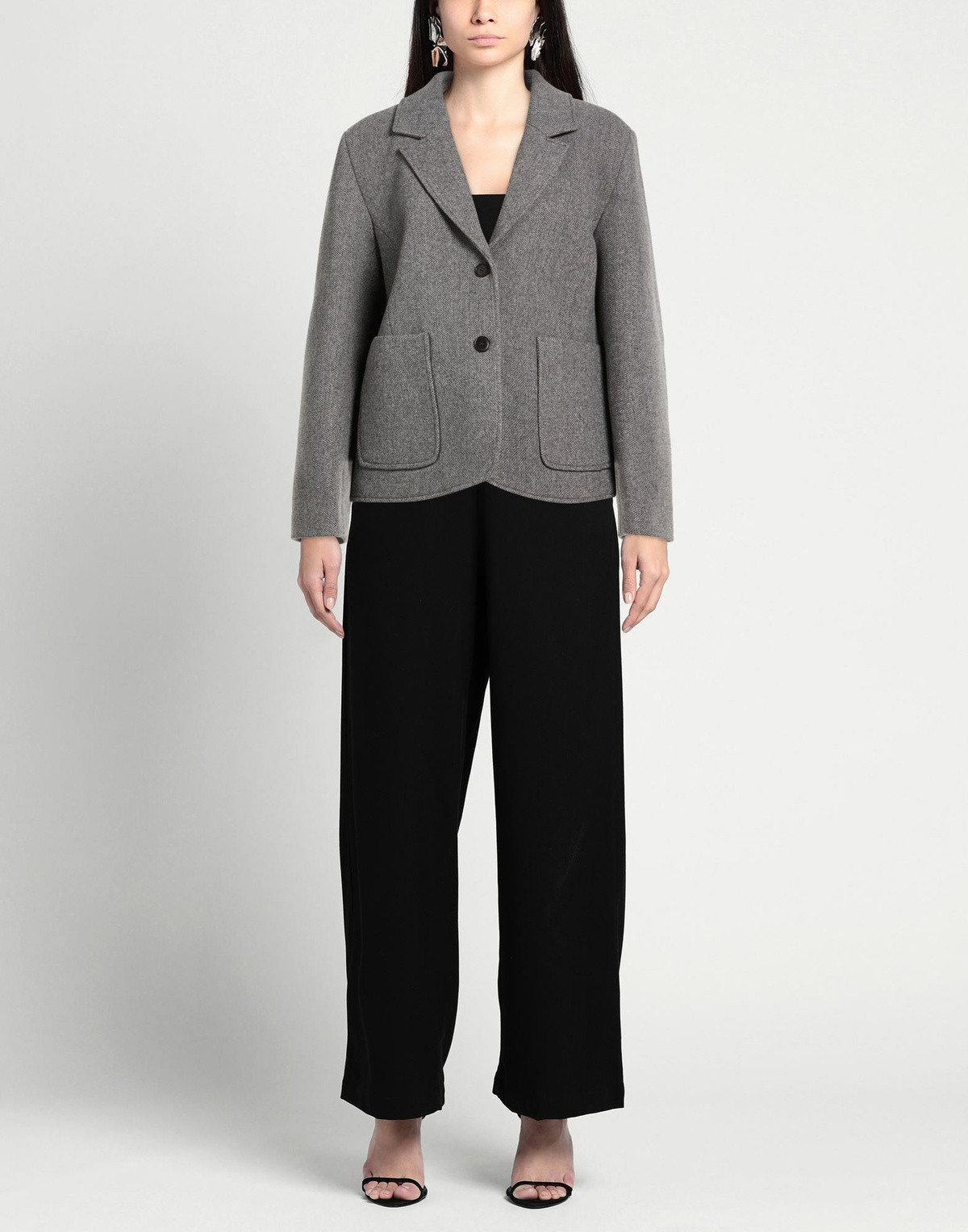 Skall Studio Womens Blazer in Grey