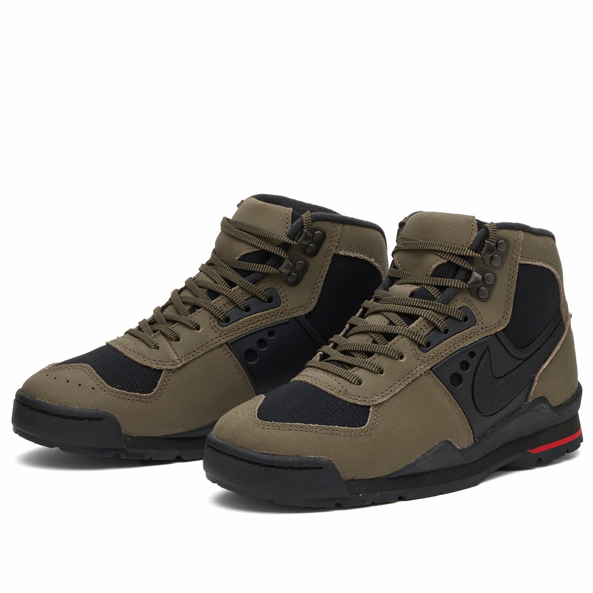 Nike Bltro Qs Sneaker in Khaki/Black/Red
