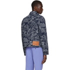 Kenzo Blue Denim Workwear Jacket