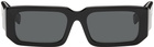 Prada Eyewear Black Symbole Sunglasses