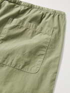 SAVE KHAKI UNITED - Haven Cotton-Poplin Drawstring Trousers - Green