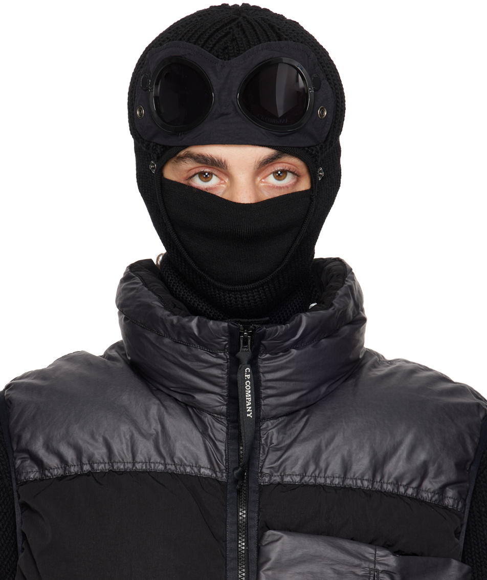 C.P. Company Black Goggle Balaclava